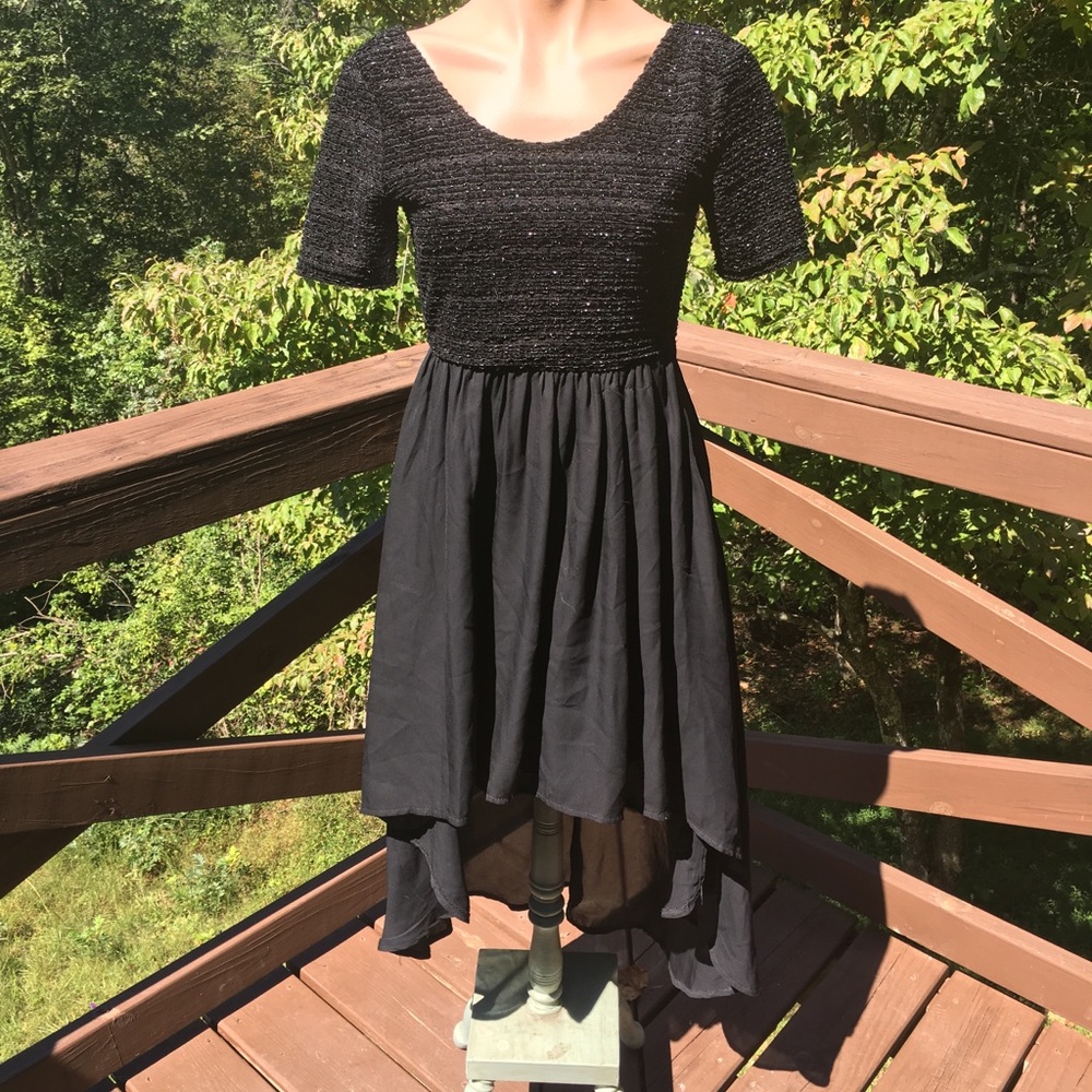 NWT Dress Up Boutique Black Dress